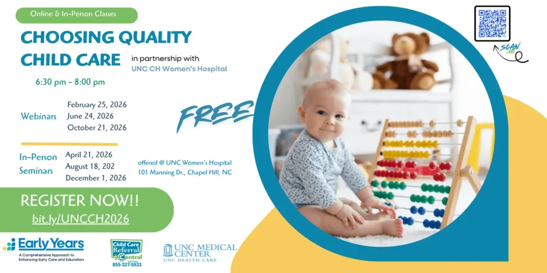 Choosing Child Care Classes Flyer